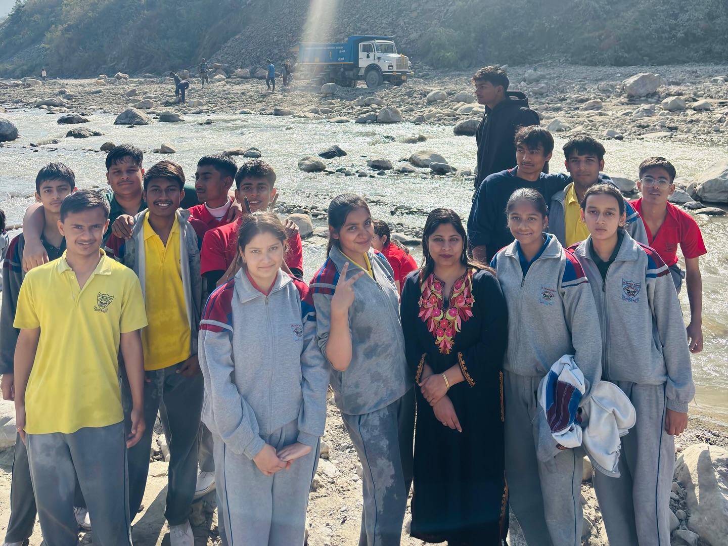 The picnic and eco-walk to Maldevta was an amazing experience for the Class XI and XII students